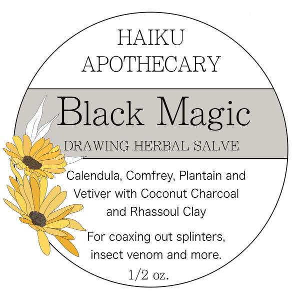 Black Magic: Drawing Herbal Salve