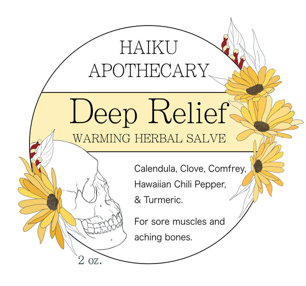 deep relief salve balm healing calendula