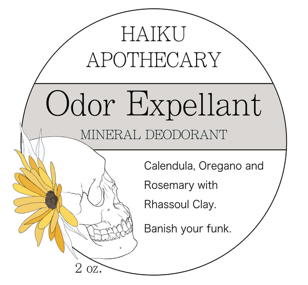 Odor Expellant: Mineral Deodorant